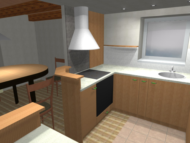 kuchyňský nábytek – návrh